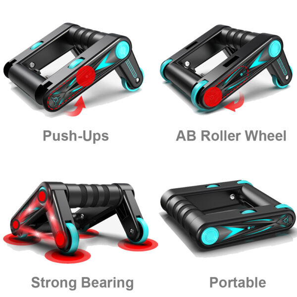 Abdominal Muscle Wheel Men's Home Fitness Equipment - Image 6
